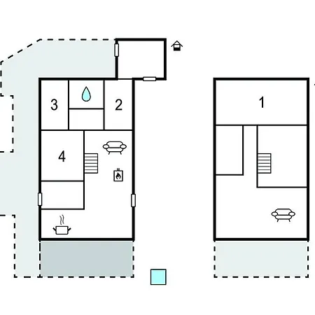 4 Bedroom Amazing In Nørre Nebel